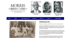 Desktop Screenshot of morrisfunerals.com